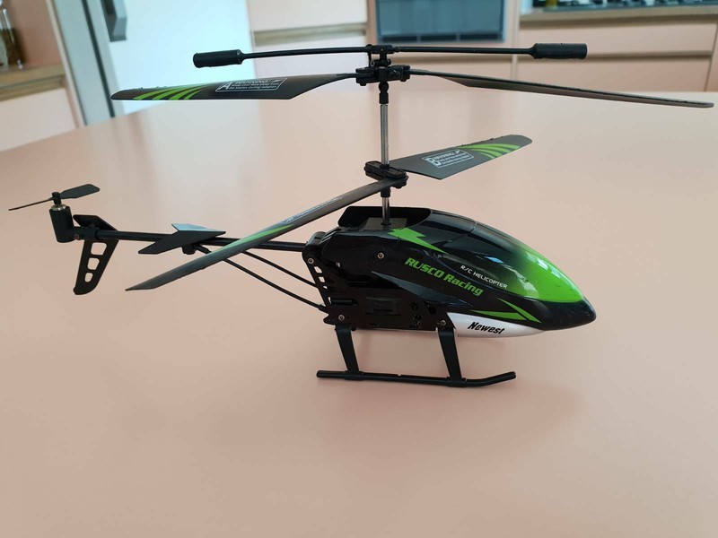 rusco racing helicopter