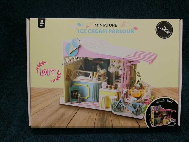Maison Miniature Diy Ice Cream Parlour Crafts & Co Neuf
