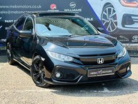 2017 Honda Civic 1.0 VTEC Turbo EX Euro 6 (s/s) 5dr HATCHBACK Petrol Manual