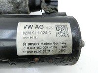 VW Touran 1T 10-15 TDI 2,0 103KW Anlasser Starter VW Touran 1T 10-15 29.04.2011 02M911024C 0001153009 gebraucht Vorschau 2