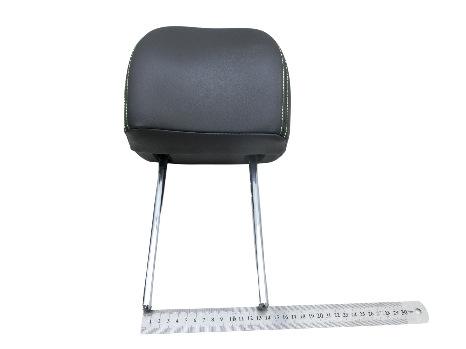 Apoyacabezas para conductor auxiliar asiento derecha o izquierda delante Blanco Ornamental Costura cuero Kia Soul II PS 14-19 - Bild 1