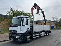 2020 Mercedes-Benz Antos Auto Crane Mounted Diesel Automatic
