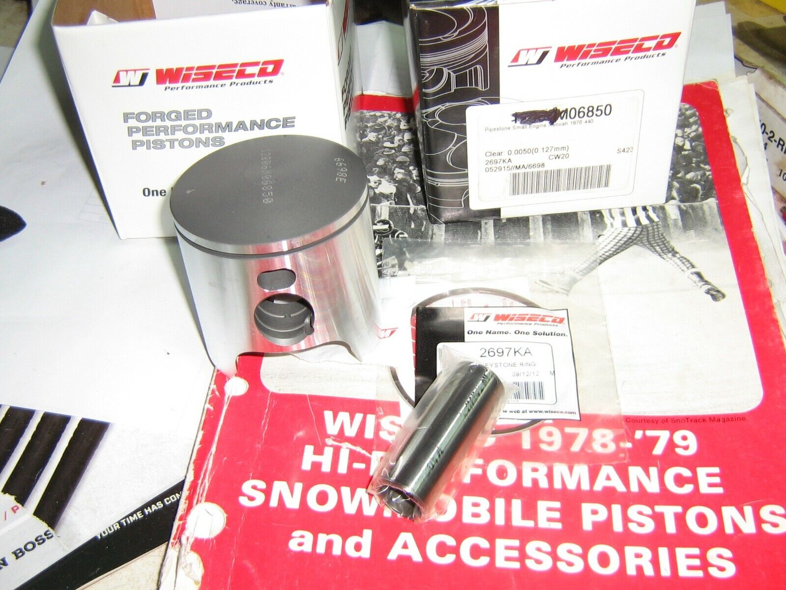 rupp nitro chaparral l/c,fc 440 wiseco pistons xenoah 73-76 rupp nitro chaparral l/c,fc 440 wiseco pistons xenoah 73-76