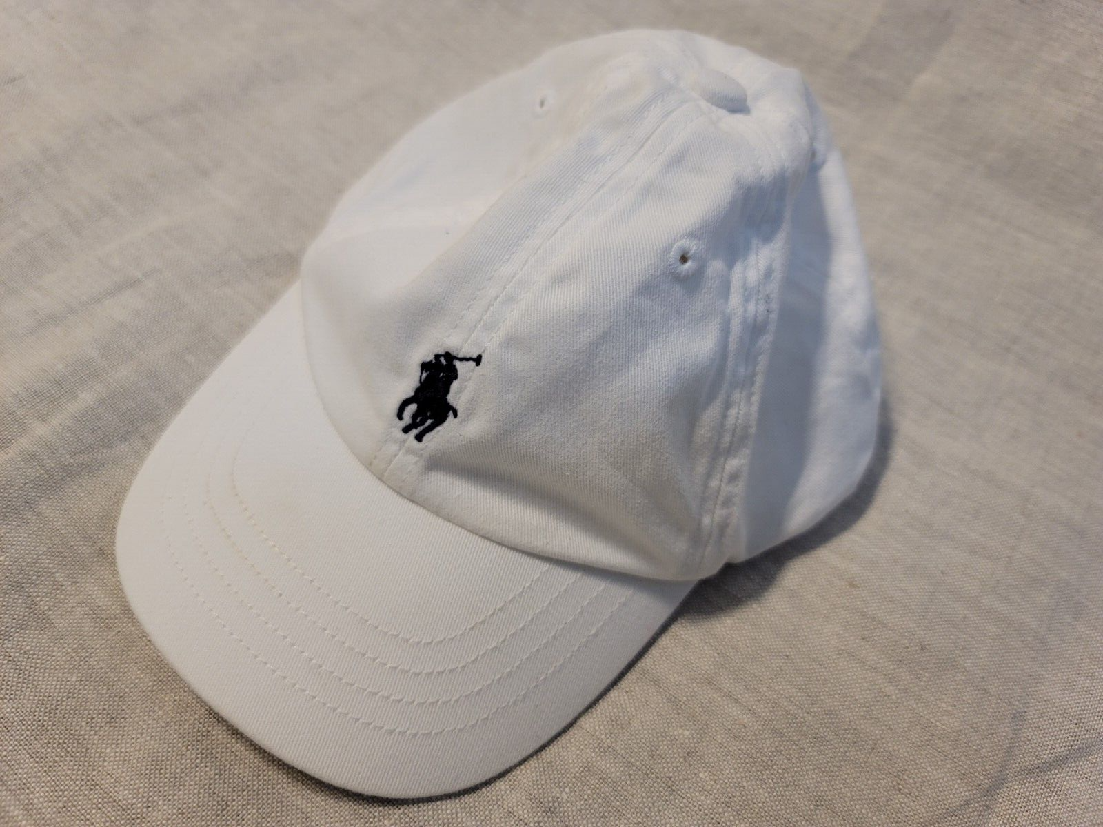 Cap Girls Boys Toddler 9m-24m White