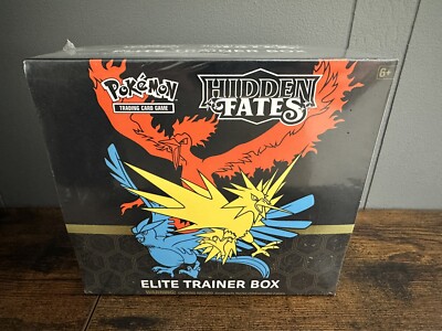 Hidden Fates Elite Trainer Box ETB - Brand New Sealed - 10x Packs - Pokemon TCG
