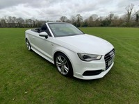 2015 Audi A3 1.4 TFSI 150 S Line 2dr S Tronic CONVERTIBLE Petrol Automatic