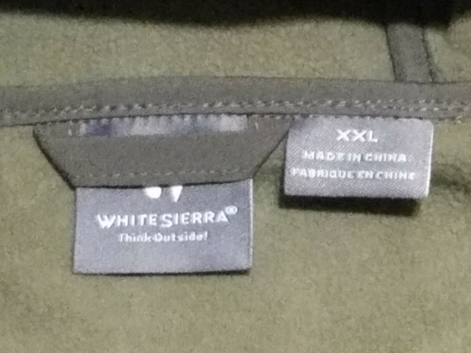 white sierra new moon softshell jacket