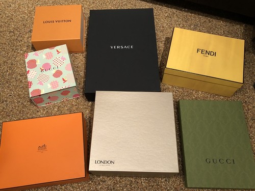 Authentic LOUIS VUITTON-GUCCI-HERMÈS-VERSACE-FENDI Empty
