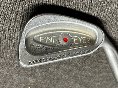 PING EYE 2 + PLUS Red Dot Single 3 Iron, Stiff-Flex MICROTAPER Steel, Men's RH