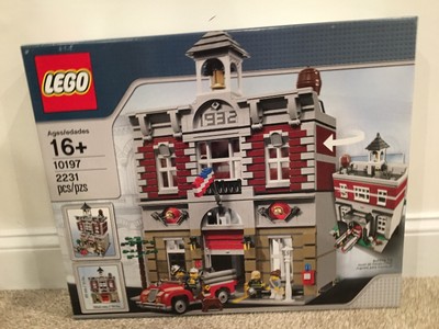 lego fire station 10197