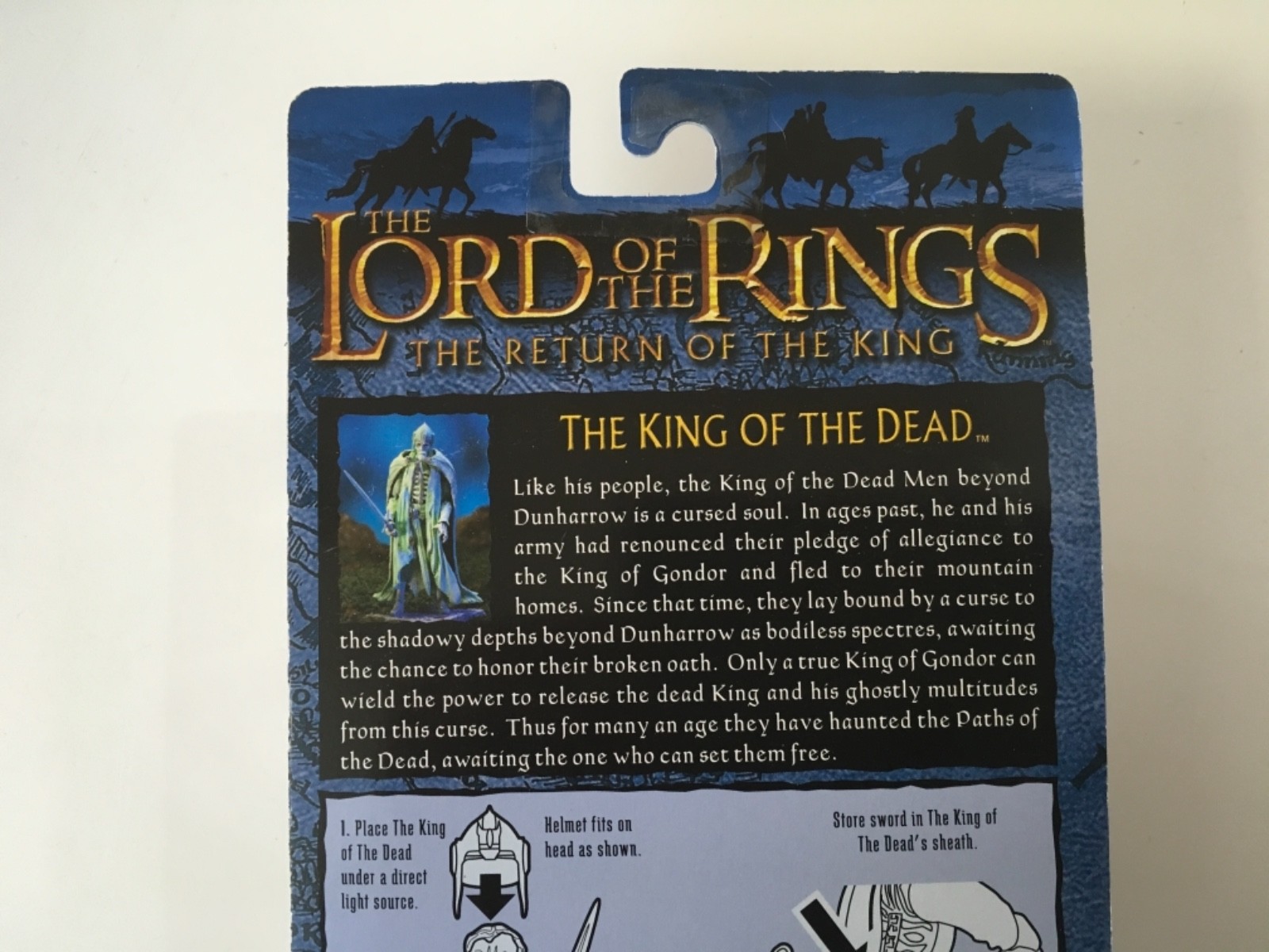 Toy Biz 2004 Lord of the Rings ROTK the ‘King of the Dead’ Action Figure MOC