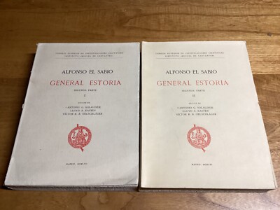 1957/61 Alfonso El Sabio - General Estonia - Solalinde, Kasten, & Oelschlager