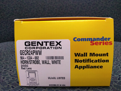 Fire Alarms - Gentex Fire Alarm