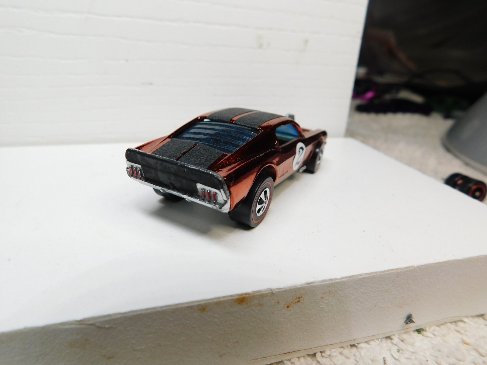 Boss Hoss Original Hot Wheels Redline Top Shelf Restoration Red over Chrome