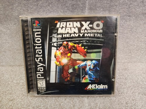 o408 バタリオン エンパイア　オヴ・マン Iron Man X-O Manowar in Heavy Metal for Sony Playstation One