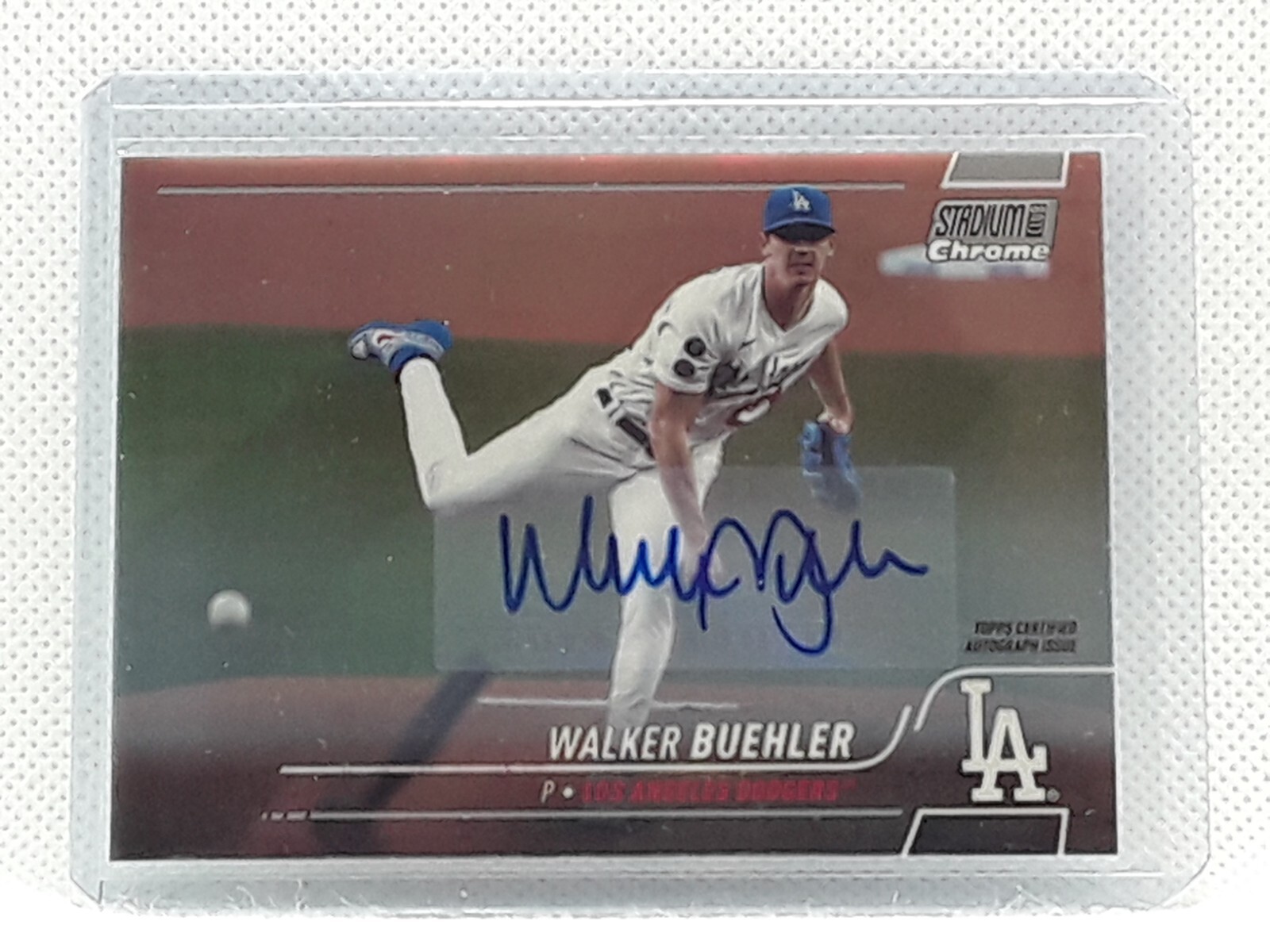 その他 WALKER BUEHLER 2021 TOPPS auto 2021 Topps #44 Walker Buehler Rainbow Foil | eBay