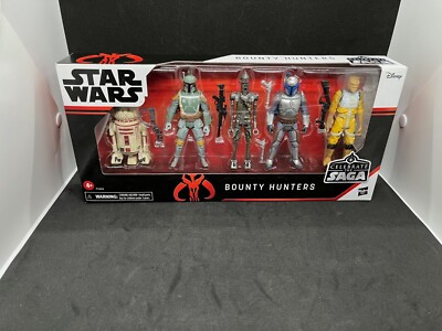Star Wars Bounty Hunters Celebrate The Saga 3.75 Inch Action Figure 5-Piece Set