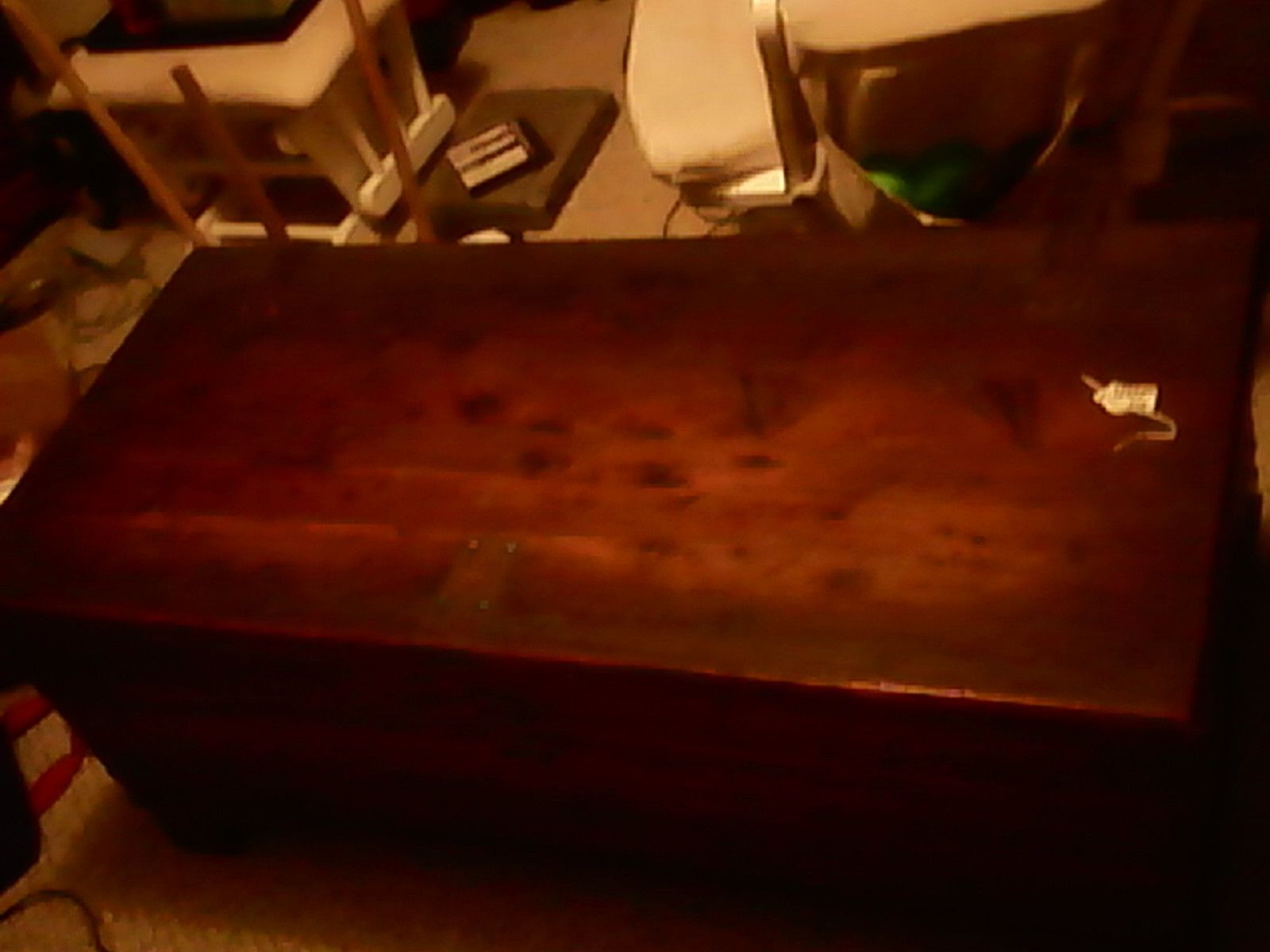 Antique Cedar Chest Trunk