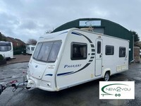 2008 Bailey Pageant Burgundy 4 Berth FIXED BED Caravan - STOCK NO H015