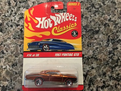 1:64 ‘05 HW Classics Series 2 ‘67 Pontiac GTO Redline Diecast J2770