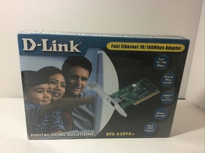 D-Link DFE-550TX Fast Ethernet 10/100Mbps Adapter to Create Home Network NIB