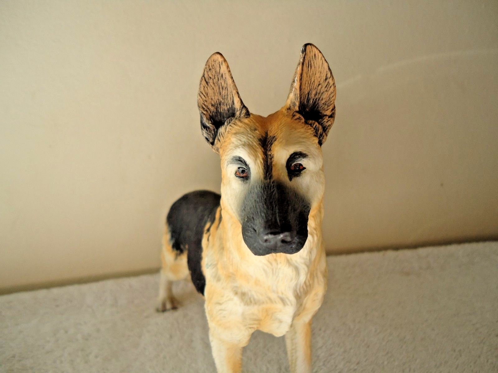 Vintage Andrea By Sadek # 7733 German Shepherd Dog Figurine 