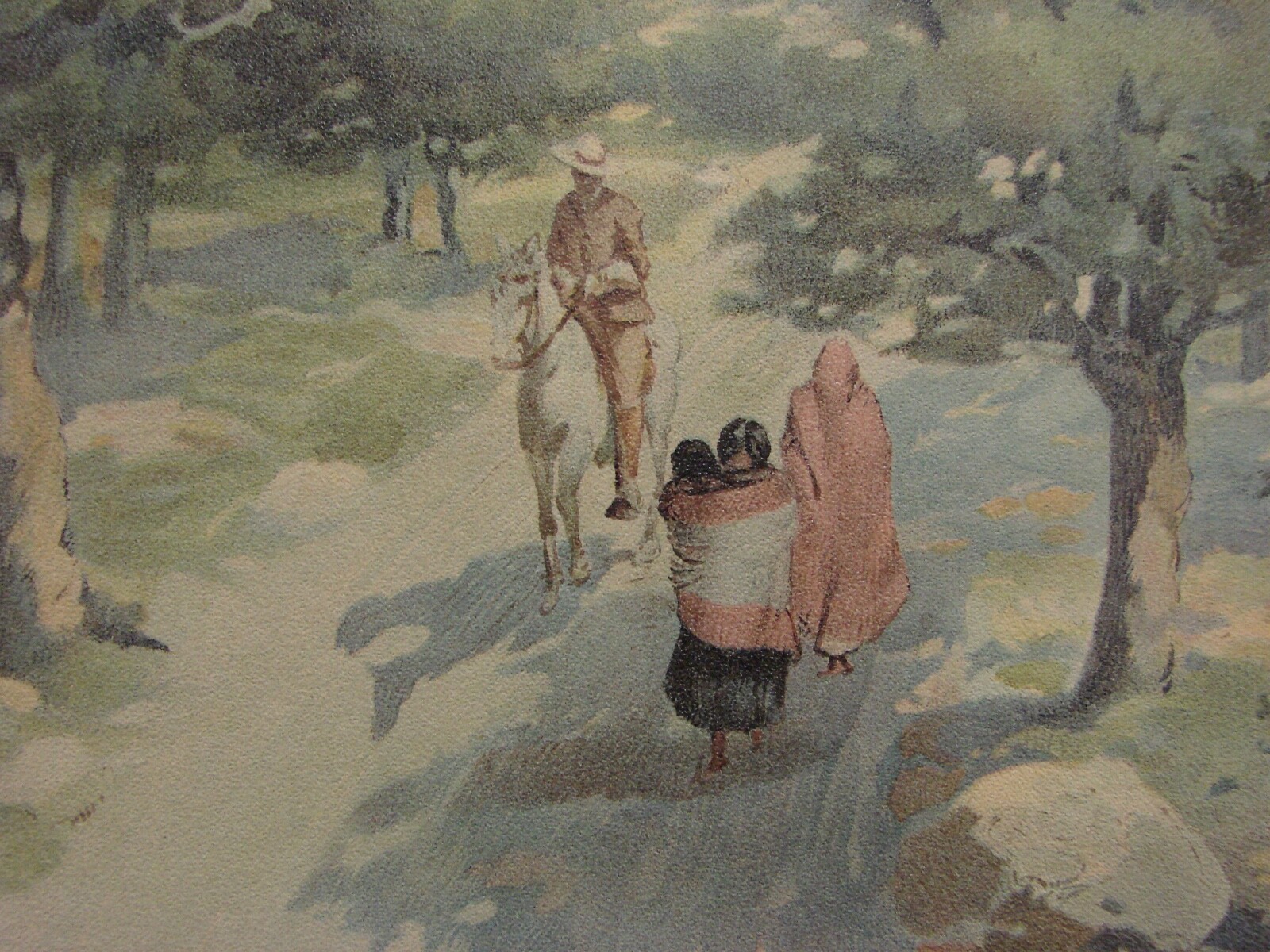 Louis Akin El Tovar, Grand Canyon 1906 Original Santa Fe Chromolitho Fred Harvey