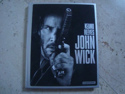 JOHN WICK *rare* OOP Blu-ray DigiBook Keanu Reeves John Leguizamo MEDIABOOK