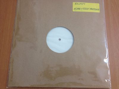 FRUMPY All Will Be Changed TEST PRESSING 180 Gr Vinyl LP Lost Century Reissue