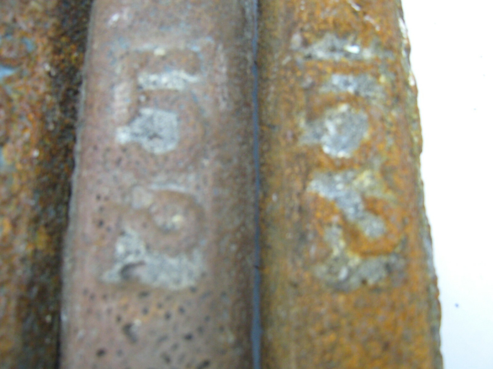 Lot of 6 Cast Iron Sash Window Weights 5 lbs 2 oz Free Priority Mail Shipping