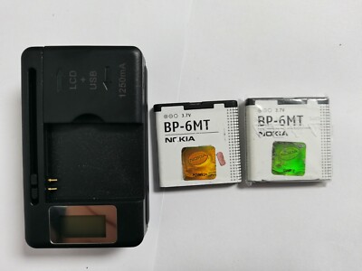 BP-6MT + charger for Nokia N81 N82 N82(8G) N81(8G) E51 E51i 6720c