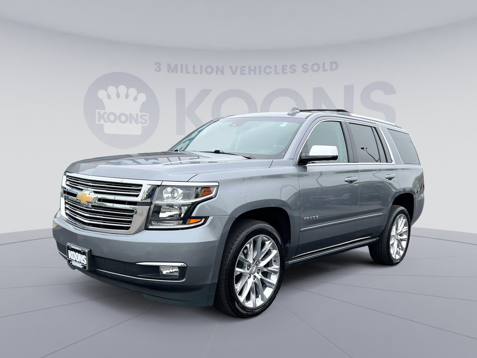 2019 Chevrolet Tahoe Premier 49582 Miles Satin Steel Metallic Used