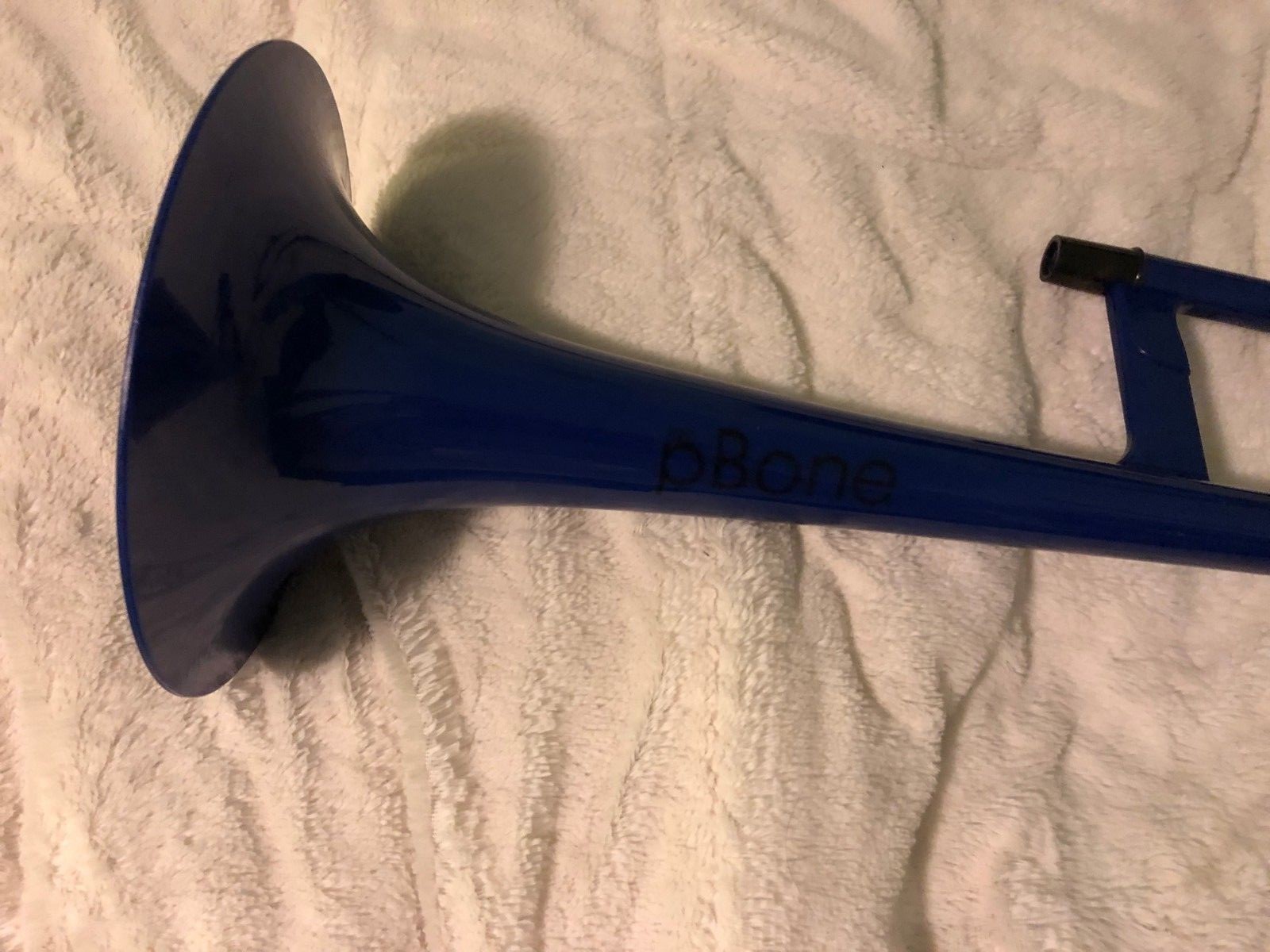 Jiggs pBone - Blue Plastic Trombone with Mouthpiece and Case