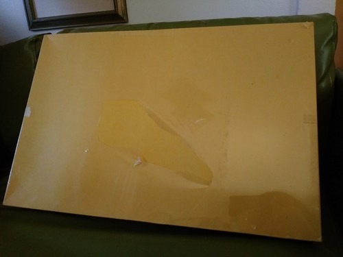 Vintage Bath Towel Guest Towel Washcloth Gift Set Mod Flower Power Yellow