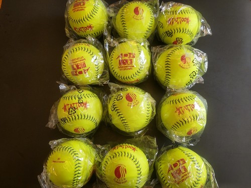 AD Starr Tattoo 12" Softballs new dozen UT12PLUSPS