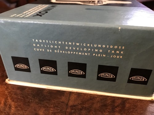 Minox Daylight Developing Tank Darkroom Complete Unused Camera Film Processing