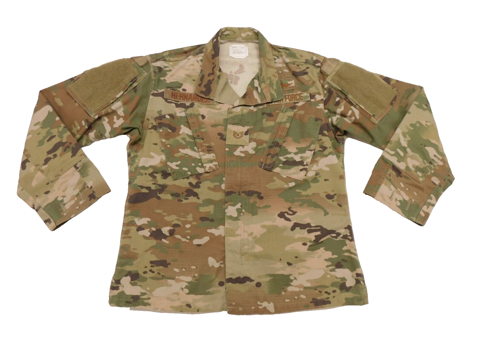 U.S. ARMY 迷彩服 SMALL REGULAR USGI Aircrew Class 1 Combat Shirt, Woodland Camo - Venture