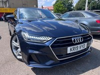 2019 Audi A7 2.0 TFSI 45 S line Sportback 5dr Petrol S Tronic quattro Euro 6 (s/