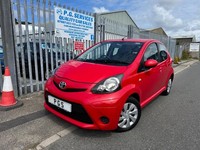 2013 Toyota AYGO 2013/13 1.0 VVT-i + 5dr AUTOMATIC ONLY 50K FSH £20 RFL HATCHBAC