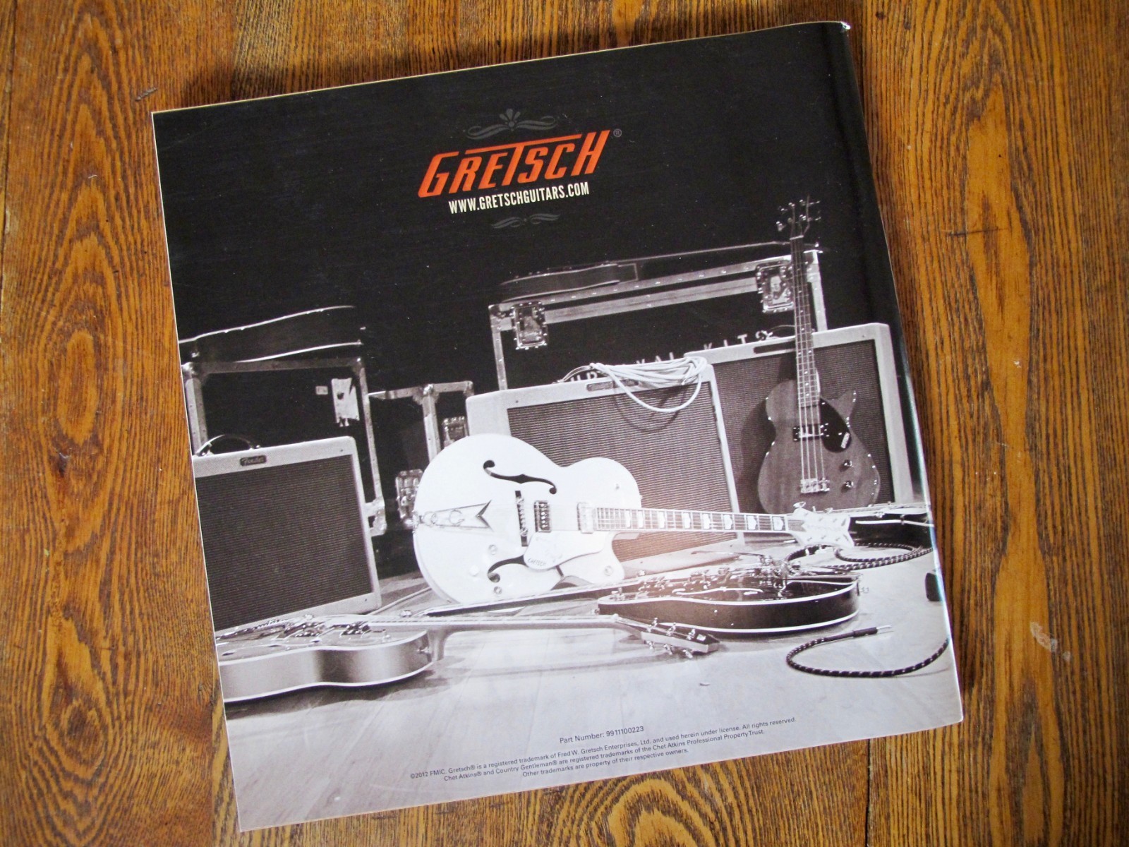 2008 & 2012 Vintage GRETSCH Brochures 6120 Chet Atkins Rev Horton Heat Falcon