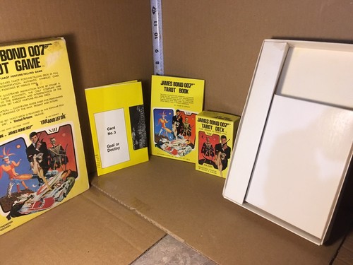 Original 1970s James Bond 007 Tarot Card Set Live And Let Die Complete