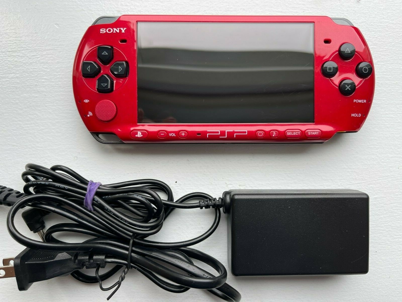 PSP 3000 Red/Black- GOOD CONDITiON - OEM Japan Import US PSP 3000 Red/Black- GOOD CONDITiON - OEM Japan Import US