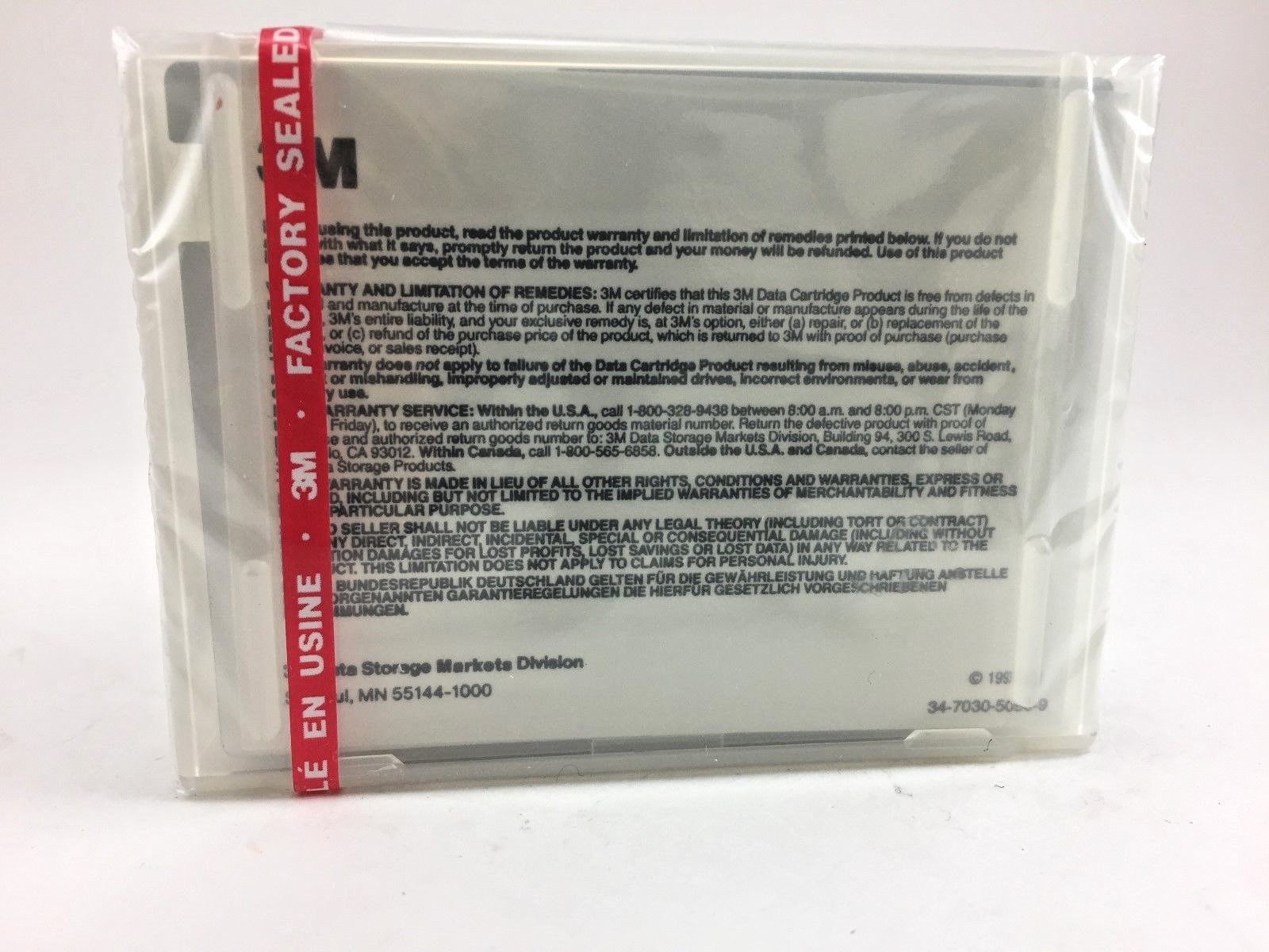 3M DC2120 RHOMAT FORMATTED MINI CARTRIDGE 120MB NEW IN PACKAGE IRWIN-80