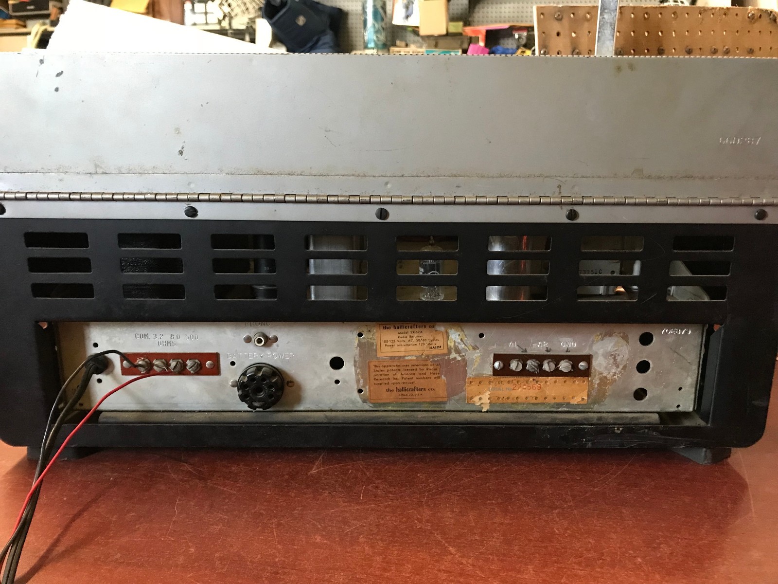 !!!! HALLICRAFTERS MODEL SX-62 A RECEIVER !!!!