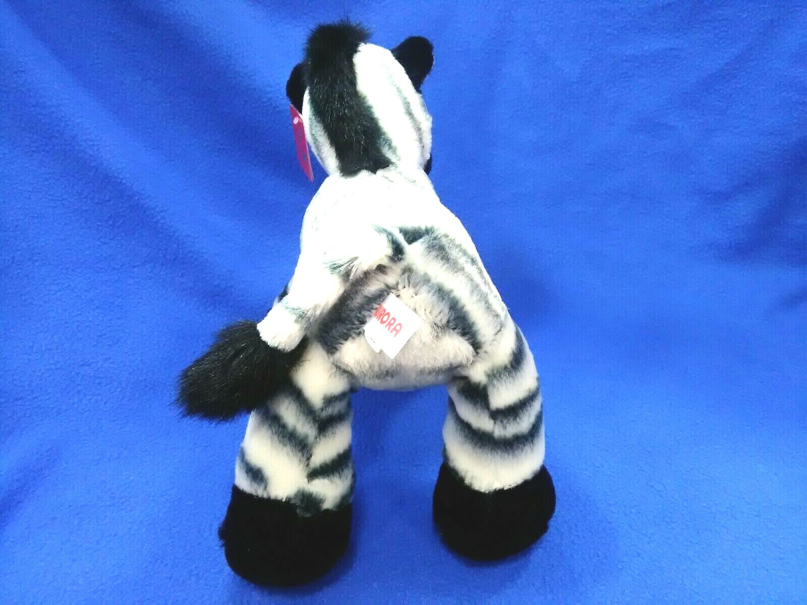 Plush Zebra By Aurora With Tags 12 Inches plush animal