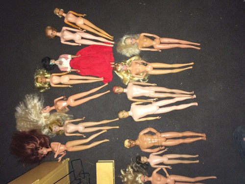 Substantial vintage Barbie lot . Range from early - late 60's Some Rare