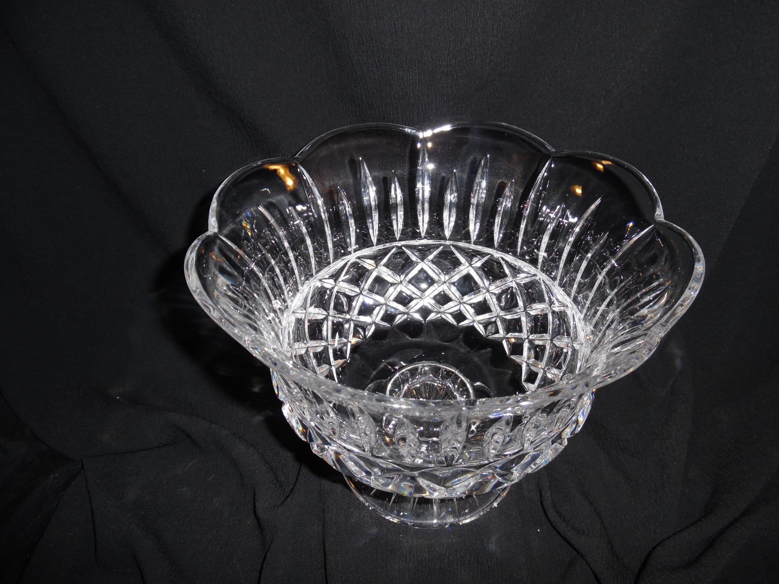 Gorham Crystal KING EDWARD Punch Bowl