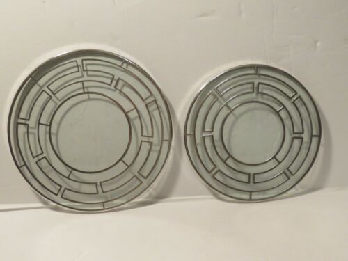 Silver Overlay Matching Trivets