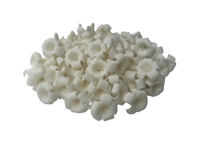 100 PCS Small Puakenikeni Clay Beads (1.8 cm) for Jewelry Making, Craft Supplies