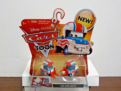 C0723 Mattel Disney Pixar Cars Toon ''Lug & Nutty (#7/8)'' Car Set (New*)